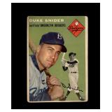 1954 Topps #32 Duke Snider P/F to GD+