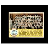 1958 Topps #312 Boston Red Sox CL EX to EX-MT+