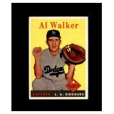 1958 Topps #203 Al Walker EX to EX-MT+