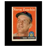 1958 Topps #422 Norm Zauchin EX to EX-MT+