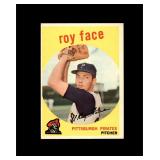 1959 Topps #339 Roy Face EX to EX-MT+