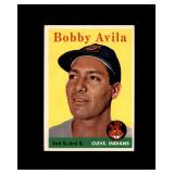 1958 Topps #276 Bobby Avila EX to EX-MT+