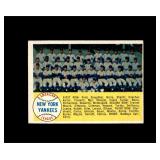 1958 Topps #246 New York Yankees CL EX to EX-MT+