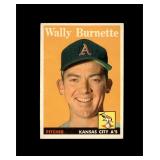 1958 Topps #69 Wally Burnette EX to EX-MT+
