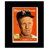 1958 Topps #349 Murry Dickson EX to EX-MT+