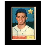 1961 Topps #466 Ron Moeller EX to EX-MT+