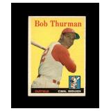 1958 Topps #34 Bob Thurman EX to EX-MT+