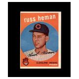 1959 Topps #283 Russ Heman EX to EX-MT+