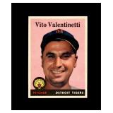 1958 Topps #463 Vito Valentinetti EX-MT to NRMT+