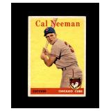 1958 Topps #33 Cal Neeman EX to EX-MT+