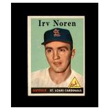 1958 Topps #114 Irv Noren EX to EX-MT+