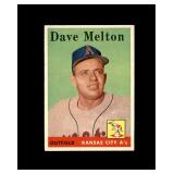 1958 Topps #391 Dave Melton EX-MT to NRMT+