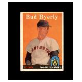 1958 Topps #72 Bud Byerly EX to EX-MT+