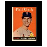1958 Topps #423 Phil Clark EX to EX-MT+