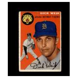 1954 Topps #224 Dick Weik RC VG to VG-EX+