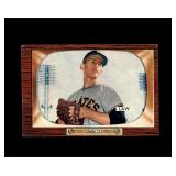 1955 Bowman #199 Vern Law VG to VG-EX+