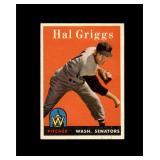 1958 Topps #455 Hal Griggs EX to EX-MT+