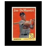 1958 Topps #62 Joe DeMaestri EX to EX-MT+