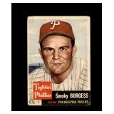 1953 Topps #10 Smoky Burgess SP VG to VG-EX+