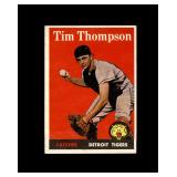 1958 Topps #57 Tim Thompson EX to EX-MT+