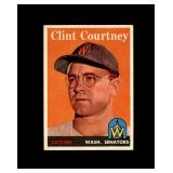 1958 Topps #92 Clint Courtney EX to EX-MT+
