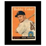 1958 Topps #124 Bobby Usher EX-MT to NRMT+