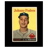 1958 Topps #120 Johnny Podres P/F to GD+