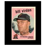1959 Topps #190 Bill Virdon EX to EX-MT+