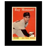 1958 Topps #447 Ray Monzant EX-MT to NRMT+