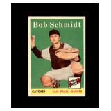 1958 Topps #468 Bob Schmidt EX to EX-MT+
