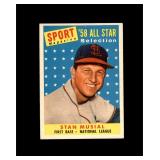 1958 Topps #476 Stan Musial AS EX to EX-MT+