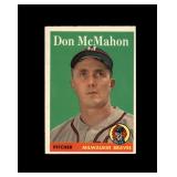 1958 Topps #147 Don McMahon EX to EX-MT+