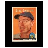 1958 Topps #15 Jim Lemon EX to EX-MT+