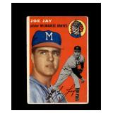 1954 Topps #141 Joe Jay RC VG to VG-EX+