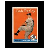 1958 Topps #255 Bob Turley EX to EX-MT+