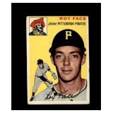 1954 Topps #87 Roy Face VG to VG-EX+