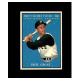 1961 Topps #486 Dick Groat MVP EX to EX-MT+