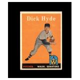 1958 Topps #156 Dick Hyde EX to EX-MT+