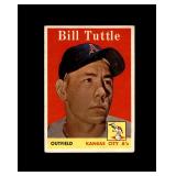 1958 Topps #23 Bill Tuttle EX to EX-MT+
