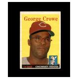 1958 Topps #12 George Crowe EX to EX-MT+
