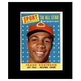 1958 Topps #484 Frank Robinson AS EX to EX-MT+
