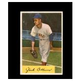 1954 Bowman #204 Jack Collum EX to EX-MT+