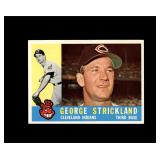 1960 Topps #63 George Strickland NRMT to NM-MT+