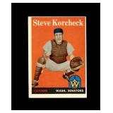 1958 Topps #403 Steve Korcheck EX to EX-MT+