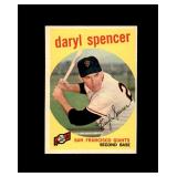 1959 Topps #443 Daryl Spencer EX to EX-MT+