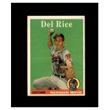 1958 Topps #51 Del Rice EX-MT to NRMT+