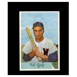 1954 Bowman #72 Ed Yost EX to EX-MT+