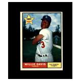 1961 Topps #506 Willie Davis RC EX to EX-MT+