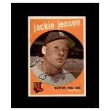 1959 Topps #400 Jackie Jensen EX to EX-MT+