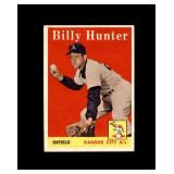 1958 Topps #98 Billy Hunter EX to EX-MT+